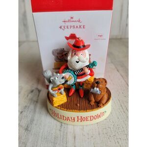 Hallmark holiday hoedown magic ornament Xmas
